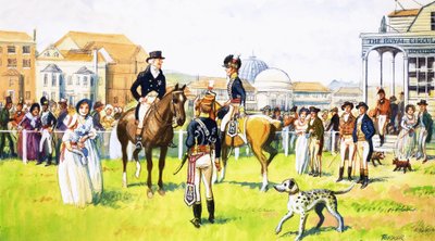 A day at the races by Eric Parker