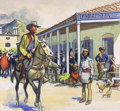 La Fonda, Santa Fe by Eric Parker
