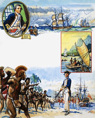 Scrapbook of the British Sailor: Voyages of Discovery by Eric Parker