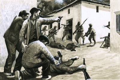 Soldiers of the Spanish Civil War by Eric Parker