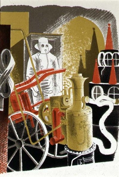 The Fire Engineer by Eric Ravilious