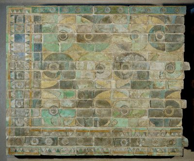 Frieze of the Griffins, Susa, Palace of King Darius by Erich Lessing