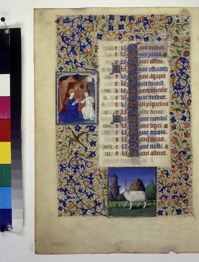 Full page: calendar page for March by Erich Lessing