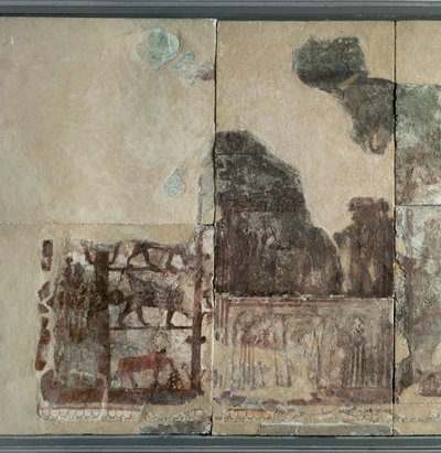 Investiture Painting: Investiture of Zimri-Lim, Early 2nd Millennium BCE by Erich Lessing