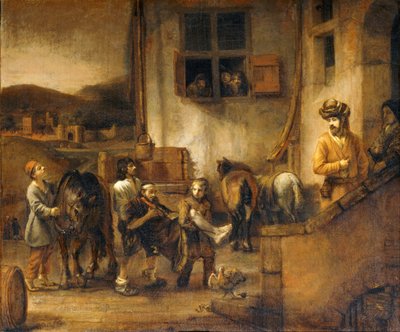 Parable of the Good Samaritan by Erich Lessing