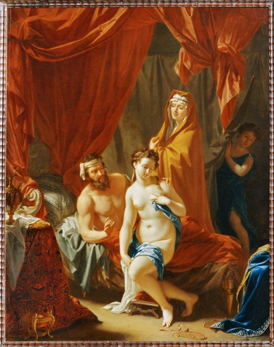 Sarah Presents Hagar to Abraham by Erich Lessing