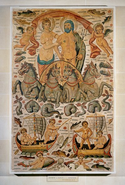 Triumph of Neptune and Amphitrite, from Constantine, Algeria by Erich Lessing
