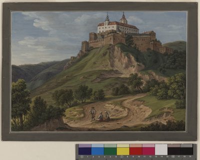 View of Castle Forchtenstein in Hungary by Erich Lessing