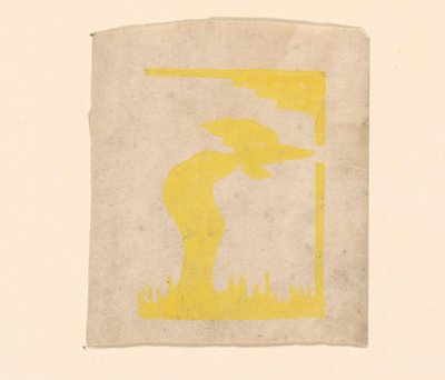 Abstract Composition by Erich Wichmann (signed by artist)