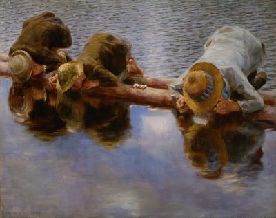 Looking at Water by Erik Theodor Werenskiold