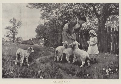 The Nursery by Ernest Albert Waterlow