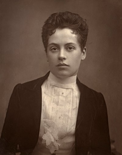 Clo Graves, Irish author and playwright by Ernest Barraud