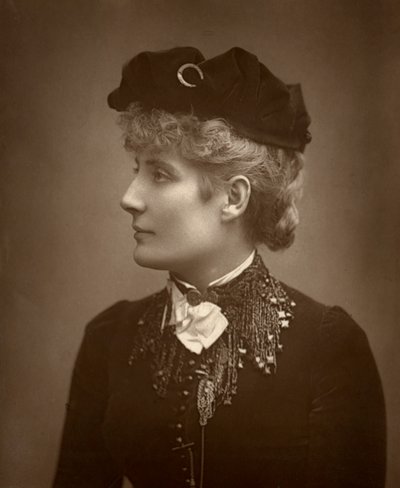 Harriett Jay, British author and playwright by Ernest Barraud