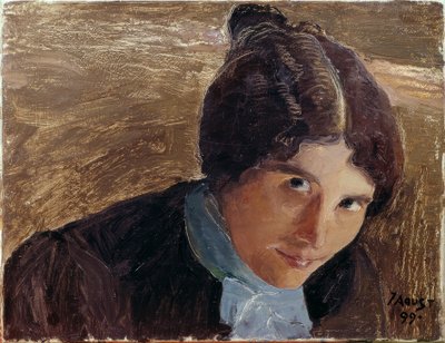 Marguerite Burnat-Provins by Ernest Bieler