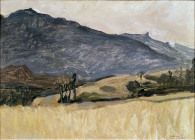 Valais Landscape by Ernest Bieler
