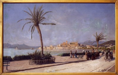 Walk on the Croisette de Cannes by Ernest Buttura