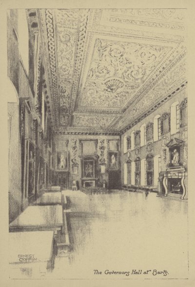 The Governors Hall at Barts by Ernest Coffin