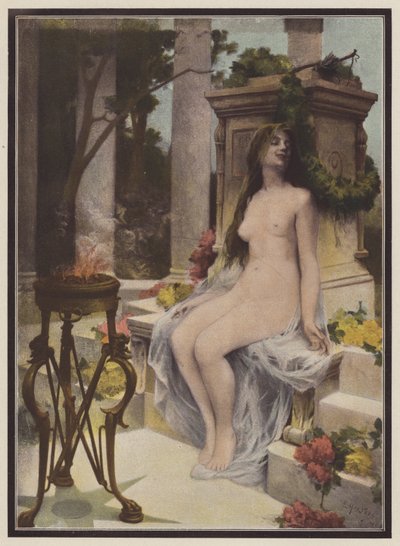 An offer of love by Ernest Edouard Martens
