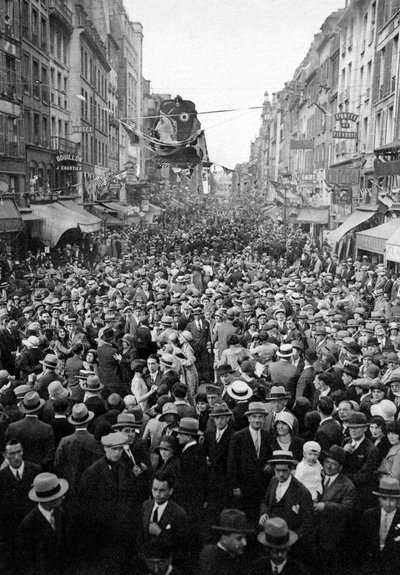 Dancing in the Open Air on 14th July, Paris, 1931 by Ernest Flammarion