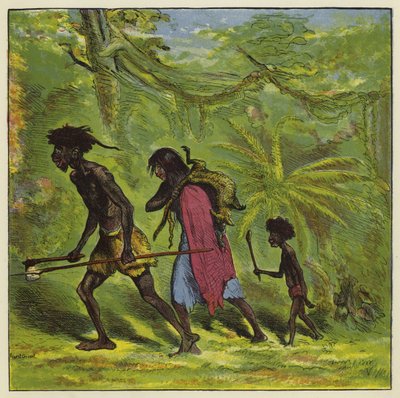 Ashanti Family Out for the Day by Ernest Henry Griset