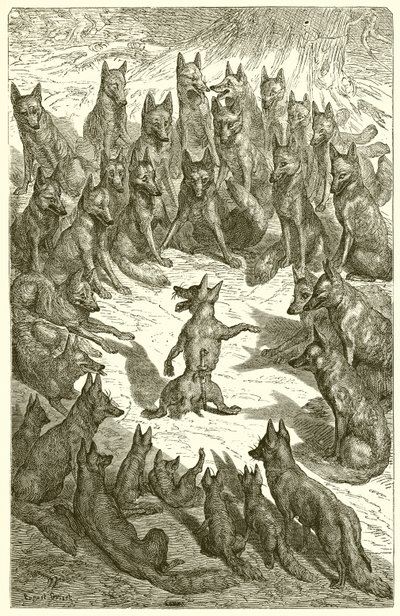 The Fox Without a Tail by Ernest Henry Griset