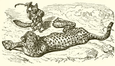 The Leopard and the Fox by Ernest Henry Griset