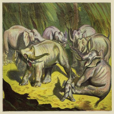 The Elephant that Lost its Tail by Ernest Henry Griset