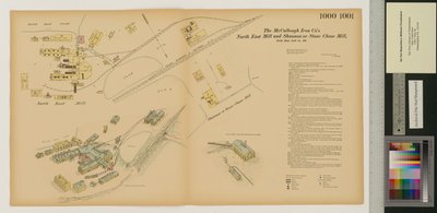 North East Mill and Shannon or Stone Chase Mill, Maryland, Hexamer General Surveys, 1880 by Ernest Hexamer