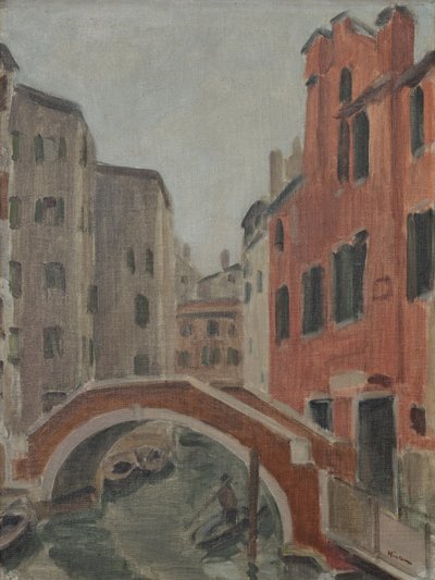 Canal in Venice, c.1930 by Ernest Hiram Brülhart