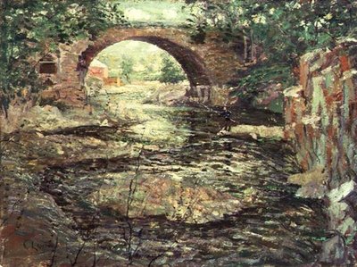 Old Stone Bridge by Ernest Lawson
