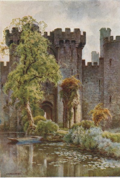 Bodiam Castle by Ernest William Haslehust