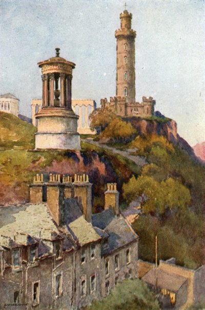 Calton Hill by Ernest William Haslehust