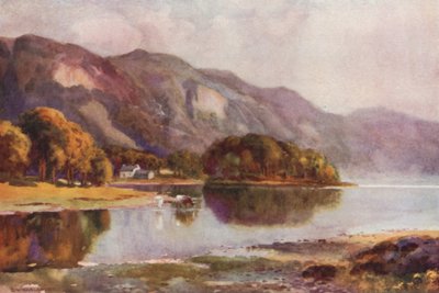 Derwentwater from Friars Crag by Ernest William Haslehust