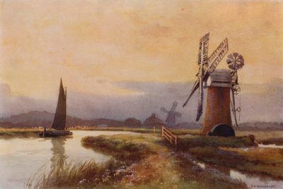 Drainage Mills on the Ant by Ernest William Haslehust