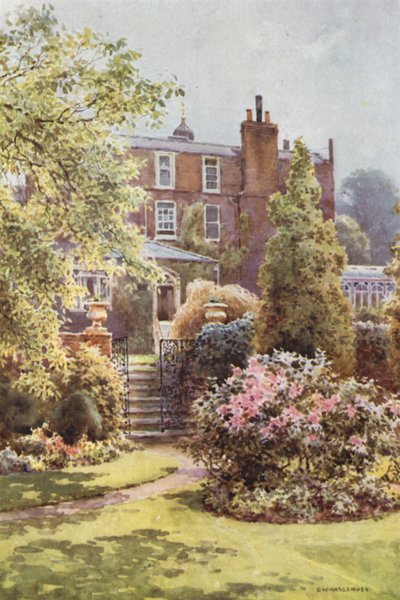 Gadshill Place from the Gardens by Ernest William Haslehust
