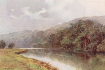 River Thames: Cliveden Woods by Ernest William Haslehust