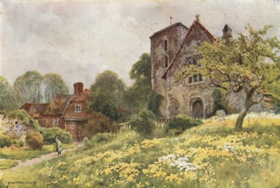 St. Nicholas, Harbledown by Ernest William Haslehust
