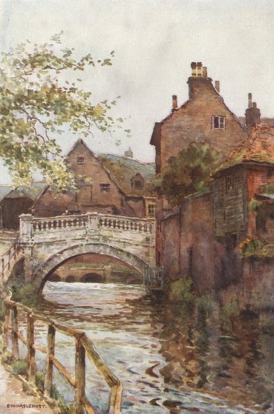 The City Bridge by Ernest William Haslehust