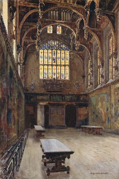 The Great Hall by Ernest William Haslehust