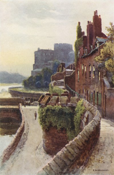The Walls near Bridgegate by Ernest William Haslehust