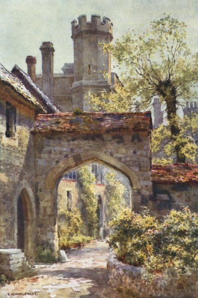 Winchester College: The Outer Gateway from 