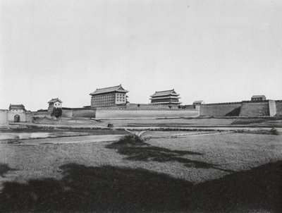 Sianfu, Pei Men, Shensi, North Gate of Sianfu, the Provincial Capital by Ernst Boerschmann