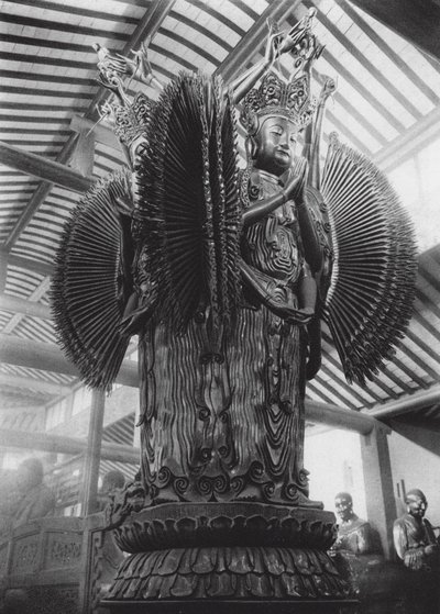 Thousand-Armed Kuanyin of the Four Cardinal Points in Kieh Tung Monastery, Suchou, Kiangsu by Ernst Boerschmann