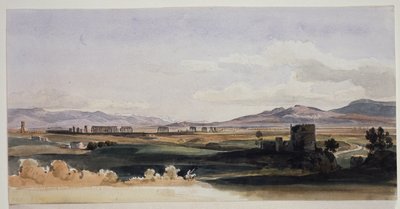 Roman Campagna and the Alban Hills by Ernst Fries