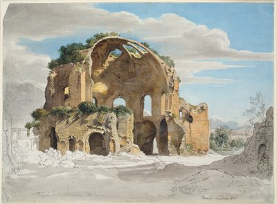 Temple of Minerva Medica in Rome by Ernst Fries