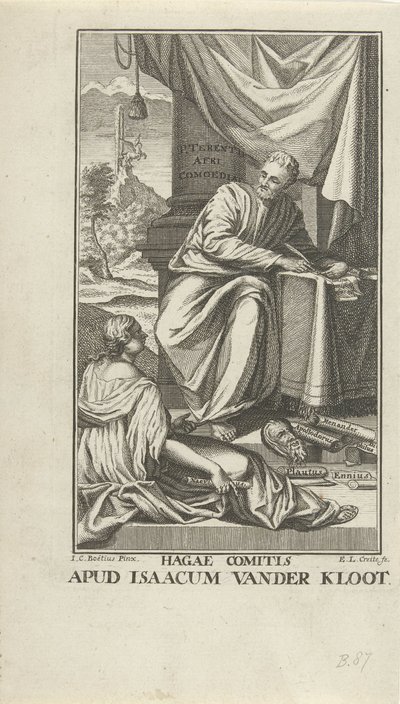 Title Page for Comedy by Terentius by Ernst Ludwig Creite