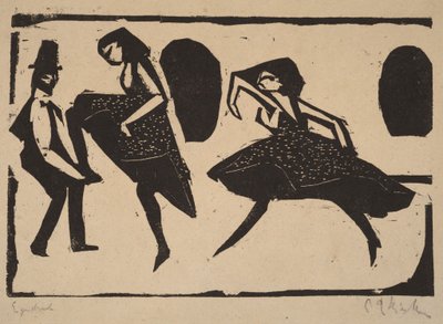 Acrobatic Dance by Ernst Ludwig Kirchner