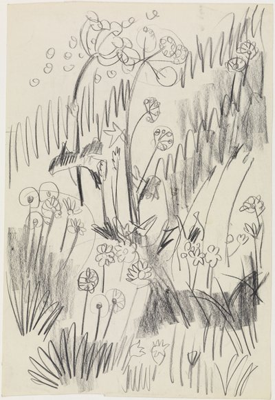 Flower Meadow by Ernst Ludwig Kirchner