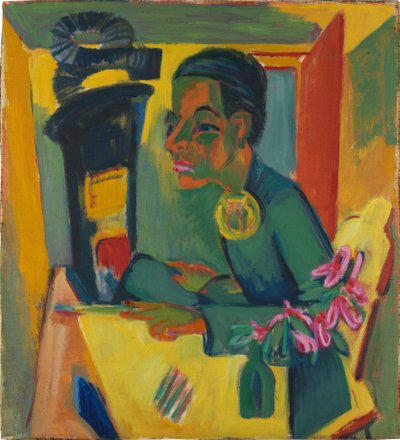 The Painter (Self-Portrait) by Ernst Ludwig Kirchner