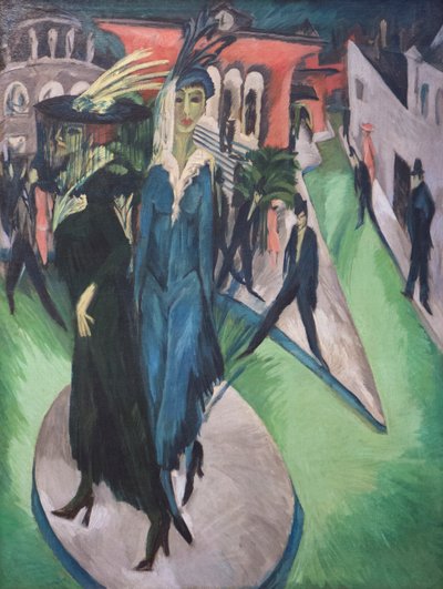 Potsdamer Platz by Ernst Ludwig Kirchner
